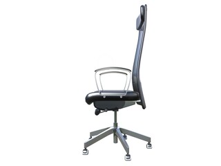 Office chair isolated on white background 3d illustration