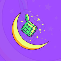 Ramadhan Sticker Illustration