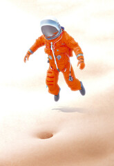 Astronauta llega primero © Diego Trigoso