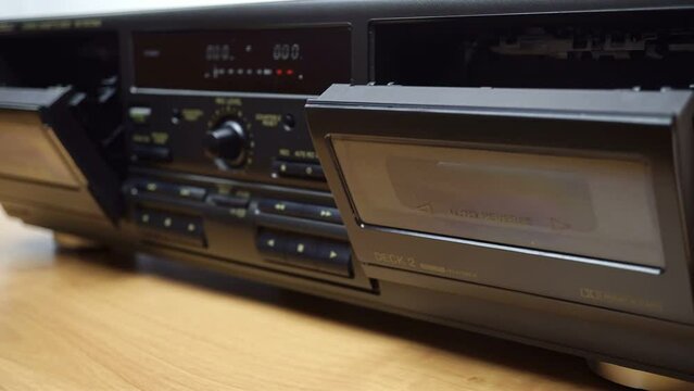 Double Cassette Deck Ideal For Dubbing During Recording Or Playback.