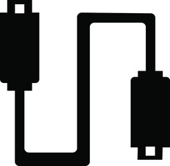 black and white plug