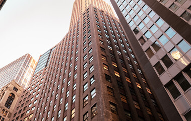 Corporate offices and businesses in Wall Street, NYC