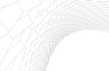 architectural design vector 3d illustration