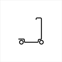 scooter icon vector illustration symbol