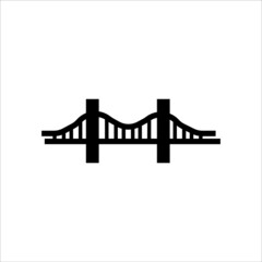 bridge icon vector illustration symbol