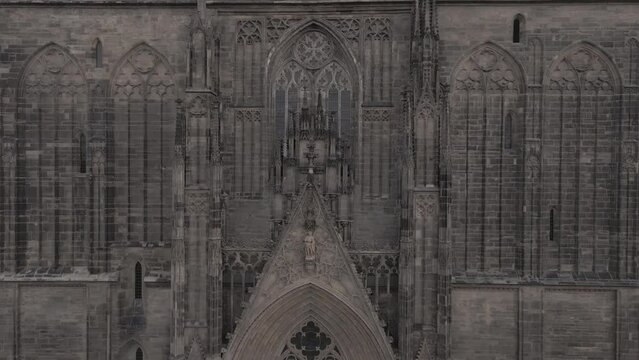 Front View of Magdeburg Cathedral