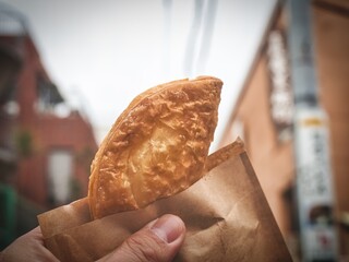 鎌倉の小町道理で食べたアップルパイ