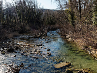 very nice view of val merse near siena