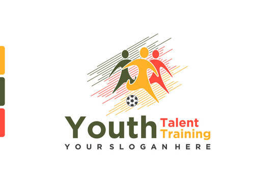 Youth Talent Logo,football Federation, Reference Logo For Your Business