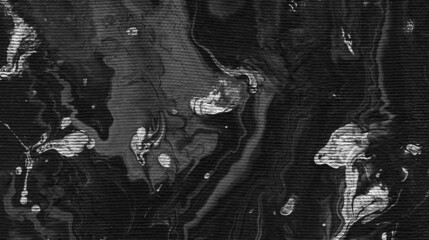 Monochrome abstract black-gray-white watercolor graphite background. Hand-painted texture splashes drops of paint paint smears. Best for the print fabric poster wallpaper cover wrapping and packaging.
