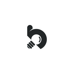 light bulb logo and icon