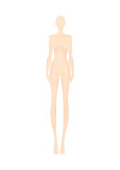 Fashion Figure Template - Fashion Croqui Mannequin
