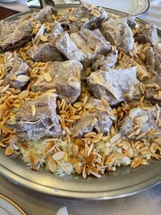 Mansaf traditional Arabic food