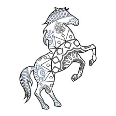 Horse Coloring Page