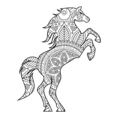 Horse Coloring Page