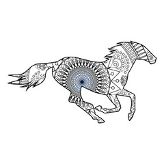Horse Coloring Page