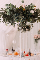 Photos of the hall decoration elements 3837.