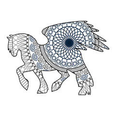 Horse Coloring Page