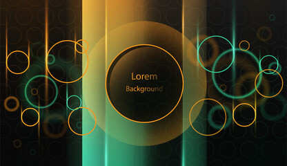 Web  lorem background circle business abstract