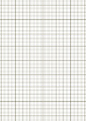 Graph paper. Printable millimeter grid paper with color lines. Geometric pattern for school, technical engineering line scale measurement. Realistic lined paper blank size A4