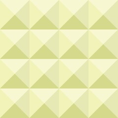 Gradient green triangle shapes. Spring and easter feeling. Seamless repeat pattern. Background to use for posters, invitation cards, montage, overlay, scrapbooking or banners.