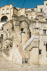 Old town of Matera (Sassi di Matera) in Southern Italy