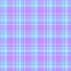 Seamless tartan plaid pattern background with pastel color.