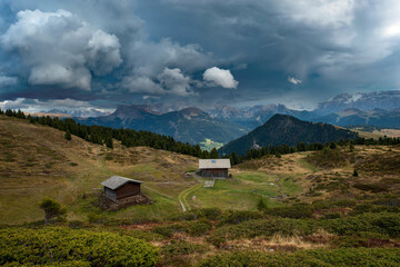 Almen in den Dolomiten (Seiseralm)