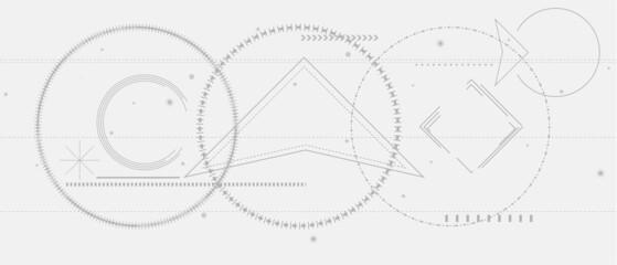 Graphic abstract technology background