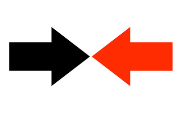 Colorful arrow icon, Colorful arrow indicator 