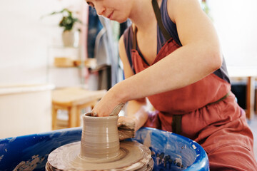 Clay is my favorite material to work with