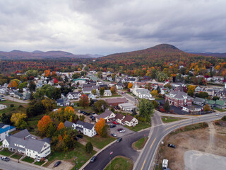 Fall Colors in Groveton, New Hampshire 