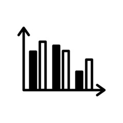 Chart Icon Design Vector Template Illustration