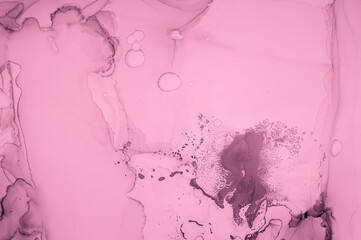 Feminine Liquid Marble. Abstract Background. Ink