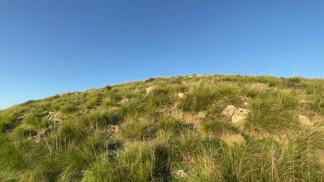 The hill of Castellabate, Italy