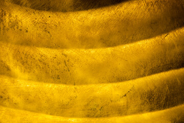 Part of the ship’s bronze propeller blade.