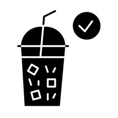 drink solid icon suitable for Ramadan Islamic moments