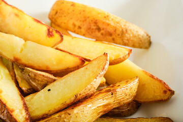 Oven baked potatoes