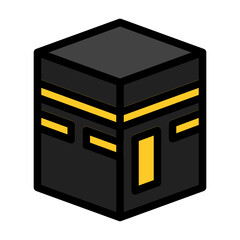 kaaba icon suitable for Ramadan Islamic moments