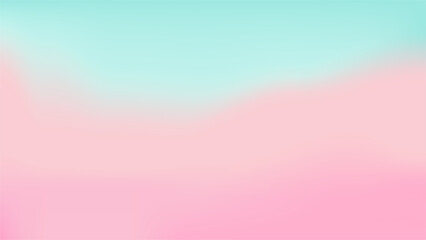 Pink and turquoise rainbow abstract gradient stock vector background. Iridescent holographic art texture. Applicable for poster, flyer, brochure, banner, website and graphic design