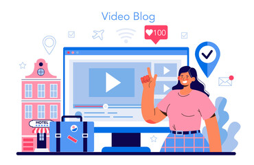 Tourism specialist online service or platform. Travel agent selling tours.