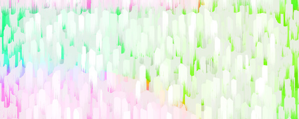 Abstract neon glitch art texture background image.