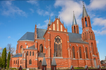 Liksna church  front view