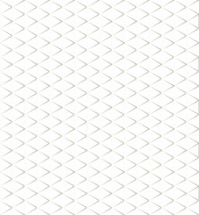 Cream and white gradient grid abstract vertical zigzag pattern background.