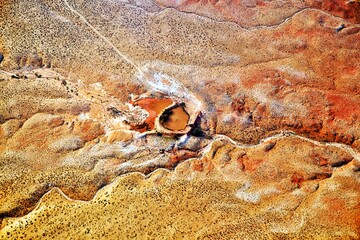Luftaufnahme von Canyonlands