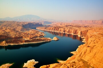 Panoramablick über Lake Powell