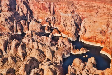 Luftaufnahme von Canyonlands