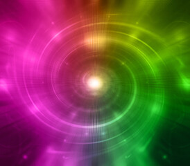 Abstract psychedelic swirl shape background image.