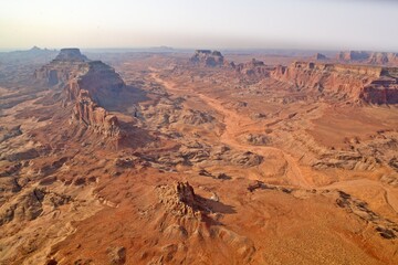 Luftaufnahme von Canyonlands