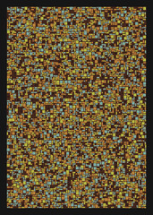 Offset Quads generative art background art illustration